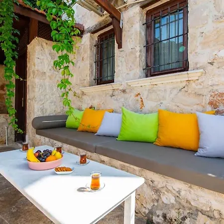 וילה Marsilya Is Stone House For 8 People With A Magnificent Sea View In Kalkan