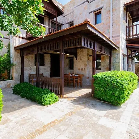 Marsilya Is Stone House For 8 People With A Magnificent Sea View In Kalkan וילה קס