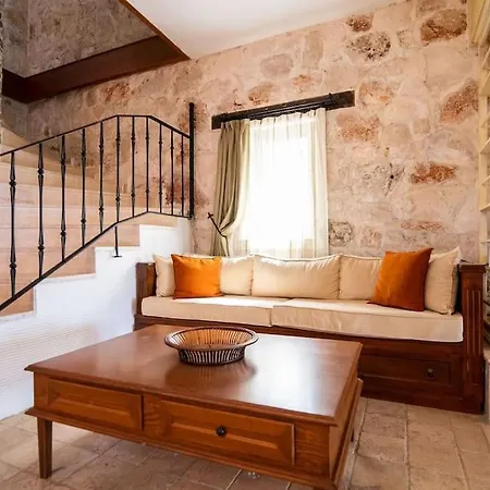וילה Marsilya Is Stone House For 8 People With A Magnificent Sea View In Kalkan *