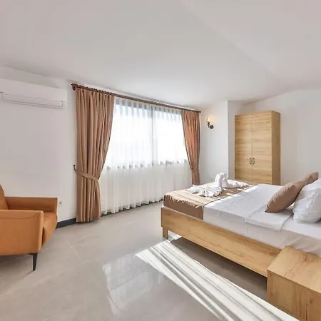 فيلة Marsilya Is Stone House For 8 People With A Magnificent Sea View In Kalkan