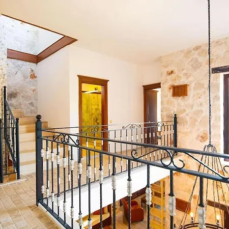 فيلة Marsilya Is Stone House For 8 People With A Magnificent Sea View In Kalkan