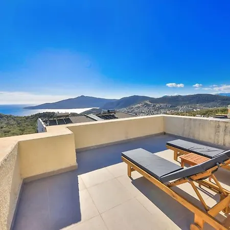 Villa Marsilya Is Stone House For 8 People With A Magnificent Sea View In Kalkan